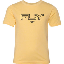 Fly Racing Youth Fly Edge Tee - Banana - Medium 354-0311YM_1308626