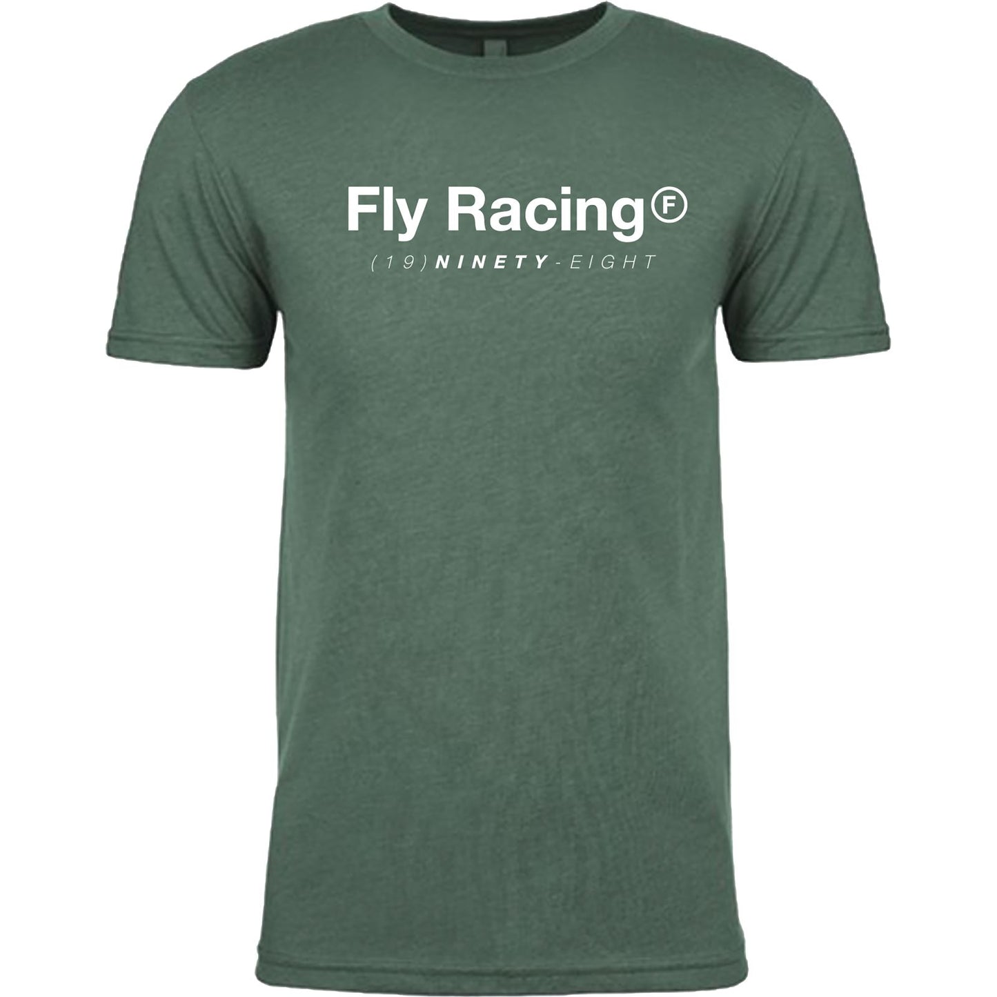 Fly Racing Trademark Tee - Forest Green Heather - 2XL 354-03152X_1308701
