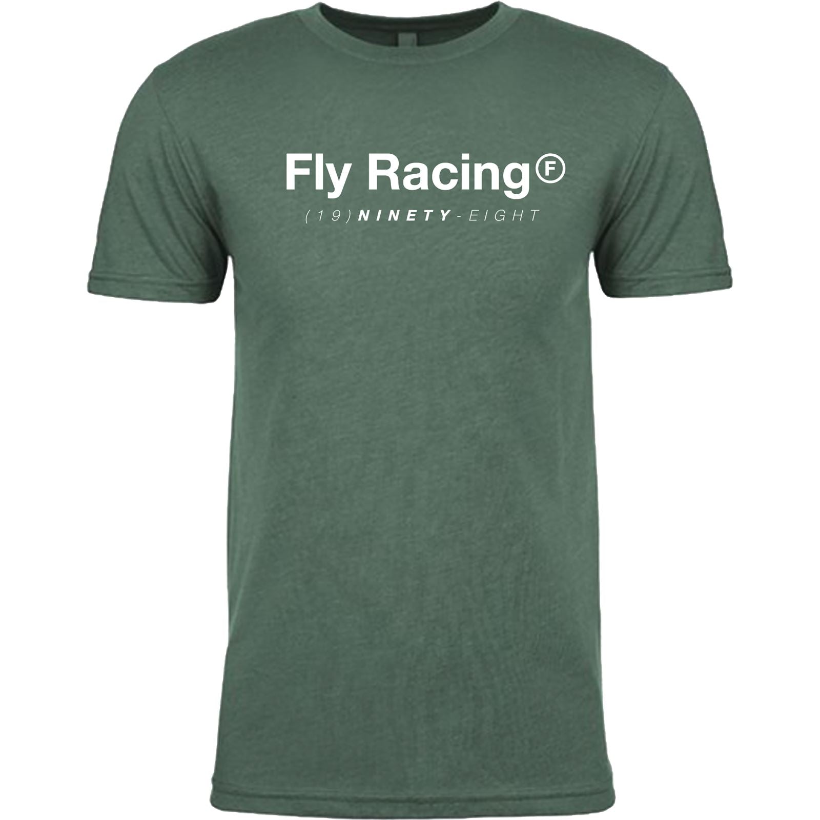 Fly Racing Trademark Tee - Forest Green Heather - 2XL 354-03152X_1308701