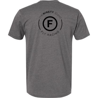 Fly Racing Fly Atom Tee - Gunmetal Heather - Medium 354-0317M_1308710