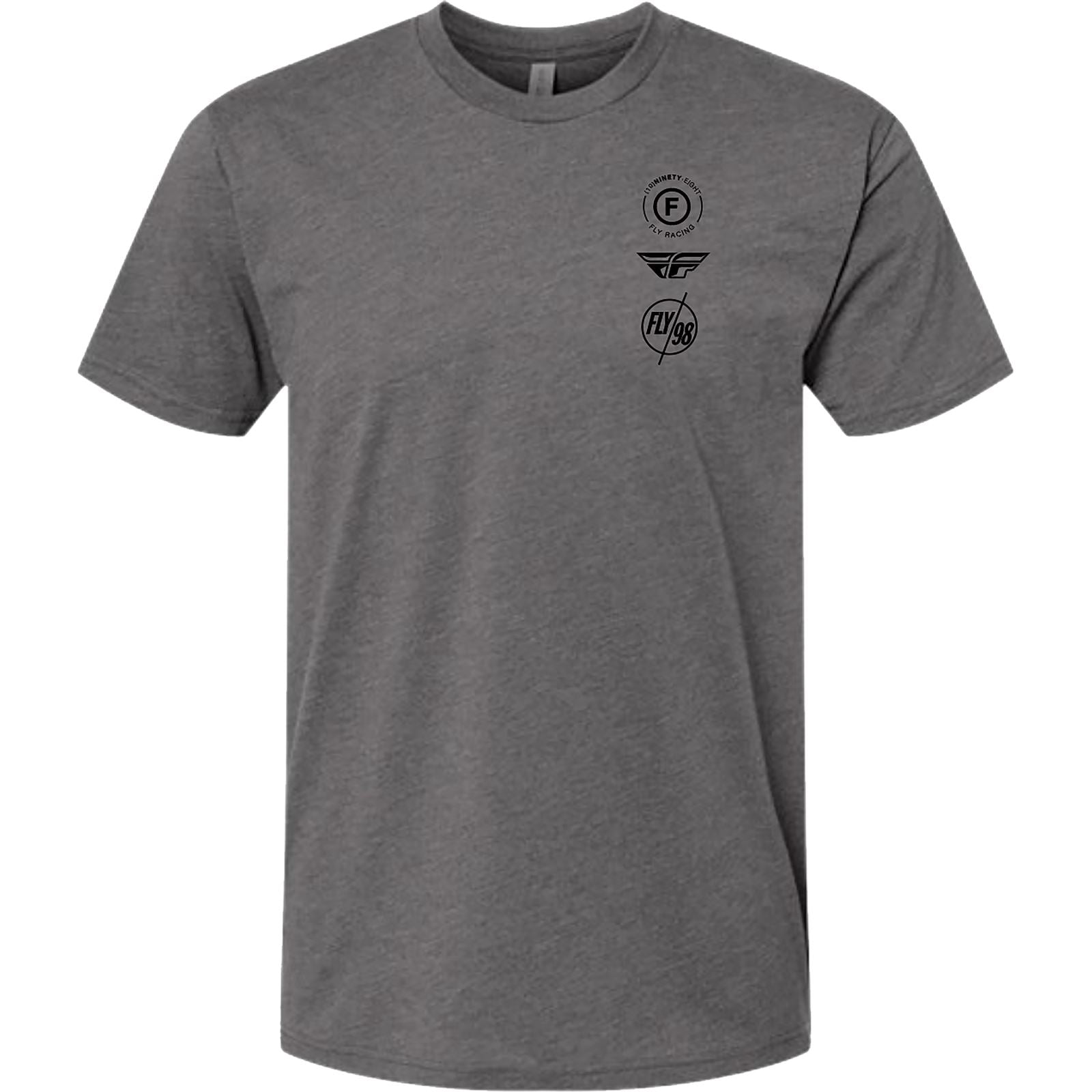 Fly Racing Fly Atom Tee - Gunmetal Heather - Small 354-0317S_1308711