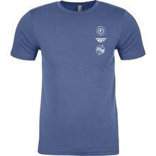 Fly Racing Fly Atom Tee - Cool Blue/Heather - Large [MPN: 354-0319L]_1308677