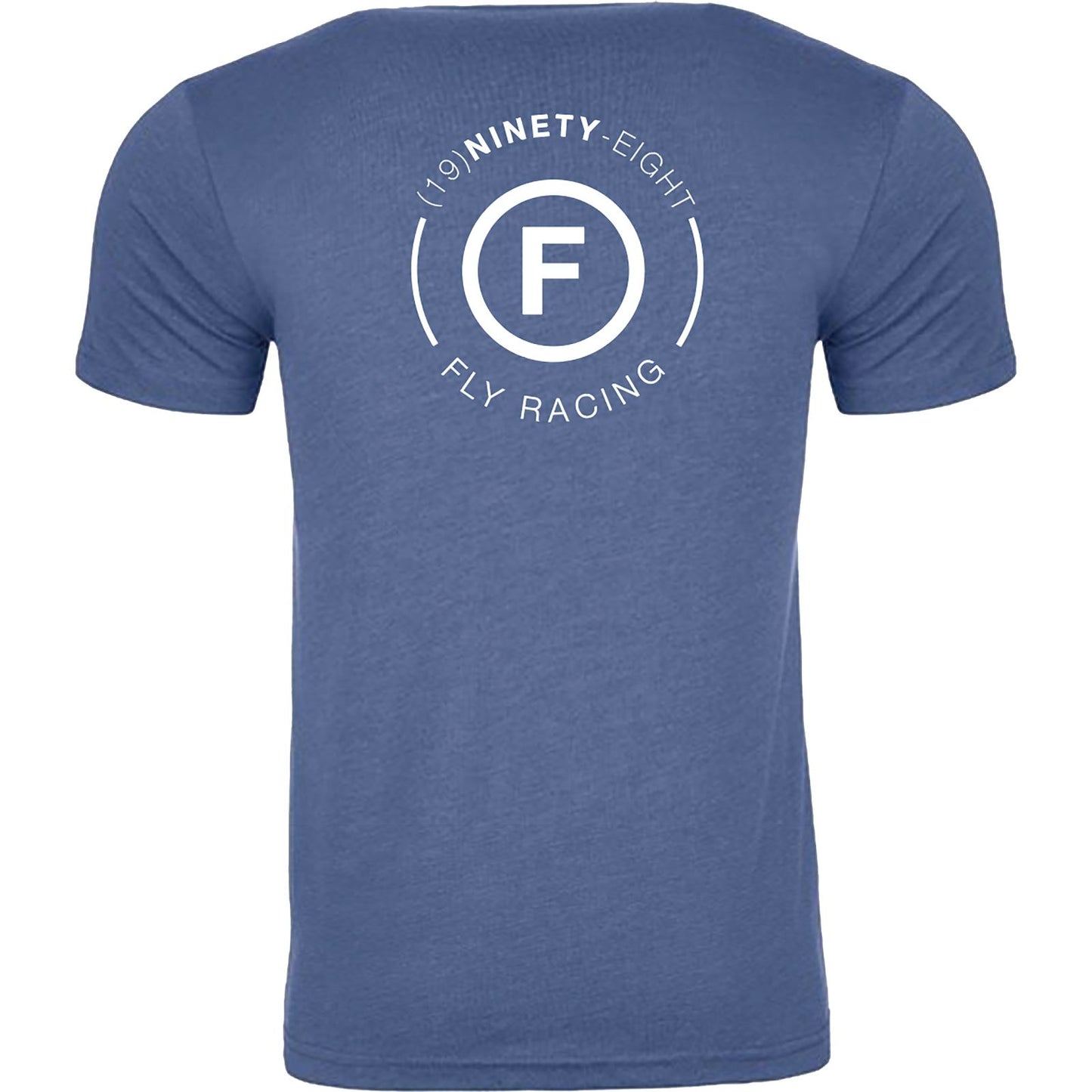 Fly Racing Fly Atom Tee - Cool Blue/Heather - Medium 354-0319M_1308680