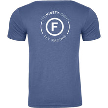 Fly Racing Fly Atom Tee - Cool Blue/Heather - Small 354-0319S_1308682