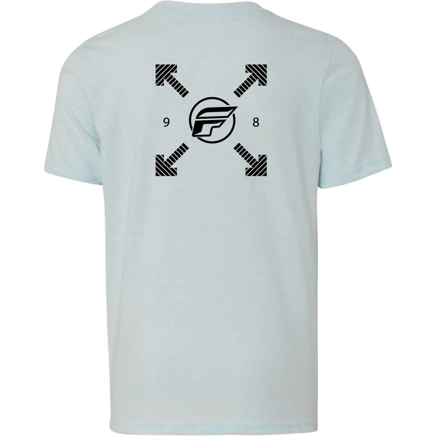 Fly Racing Youth Fly Lost Tee - Ice Blue - Medium 354-0325YM_1308812