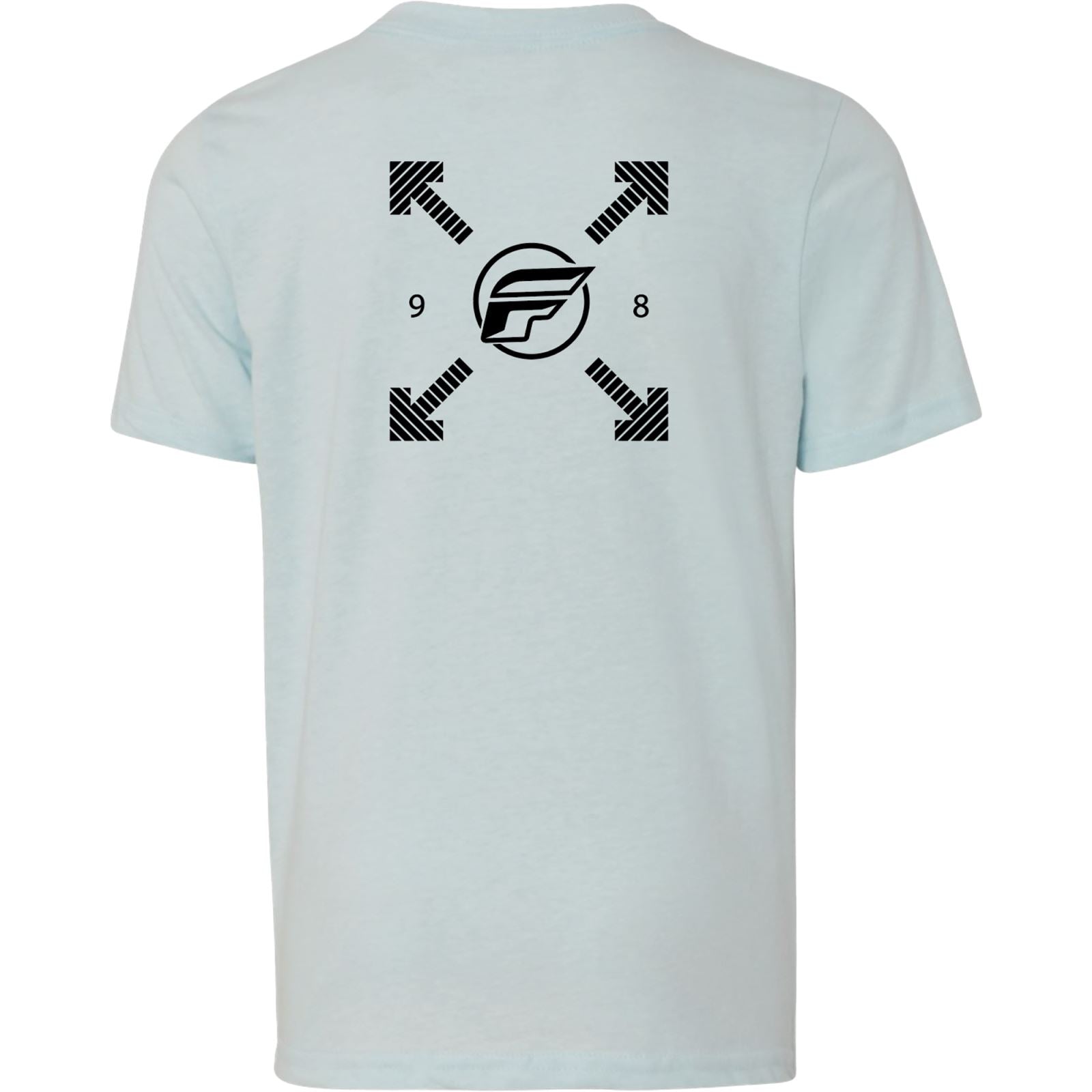Fly Racing Youth Fly Lost Tee - Ice Blue - Medium 354-0325YM_1308812