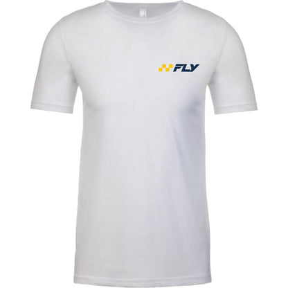 Fly Racing Fly Victory Tee - White - XL [MPN: 354-0327X]_1308783