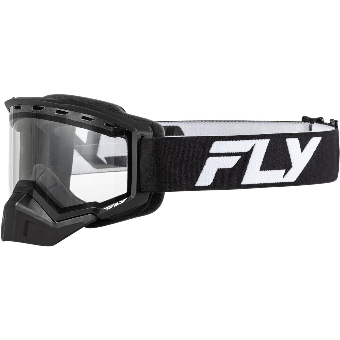 Fly Racing Youth Focus Goggles - Black/White with Clear Lens FLB-24FY2_1308855
