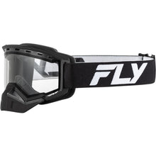 Fly Racing Youth Focus Goggles - Black/White with Clear Lens FLB-24FY2_1308855