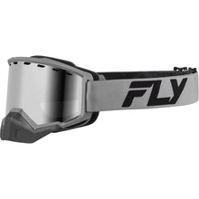Fly Racing Focus Snow Goggles - Silver/Char with Silver Mirror/Smoke Lens FLB-24F2_1308859