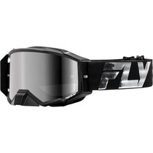 Fly Racing Zone Elite Goggles - Black/Silver with Silver Mirror/Smoke Lens 37-51905_1308818