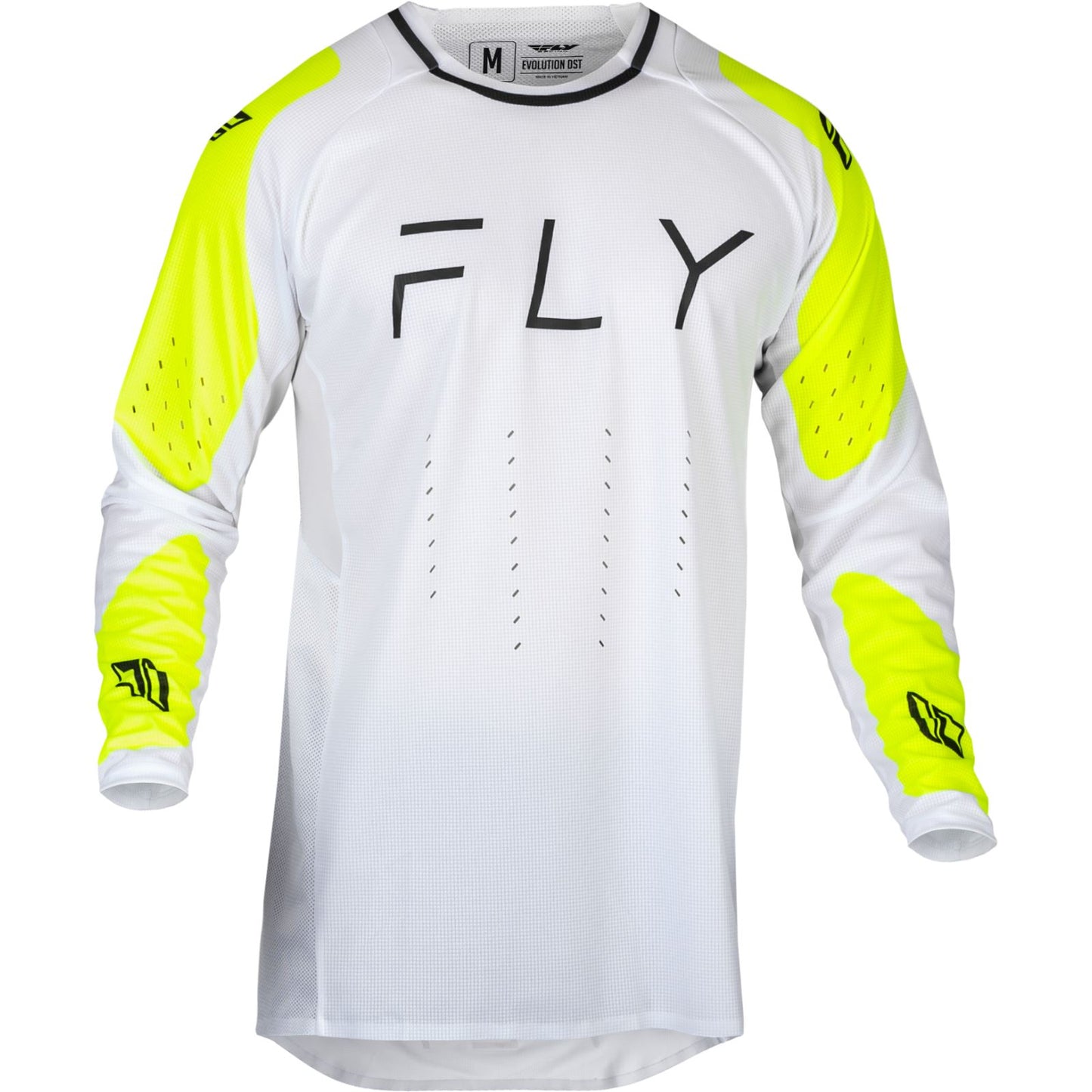 Fly Racing MX-24 Evolution DST Jersey - 2024 Collection - White/Hi-Vis - Small [MPN: 377-123S]_1309097