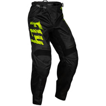 Fly Racing MX-24 Youth F-16 Pants - 2024 Collection - Black/Neon Green/Light Grey_1309371