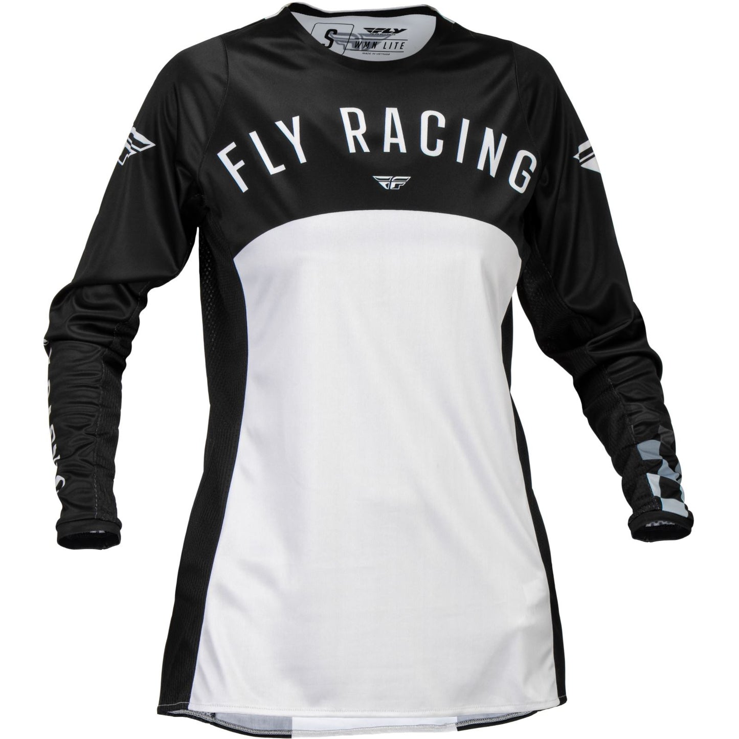 Fly Racing MX-24 Women's Lite Jersey - 2024 Collection - Black/Light Grey - Large [MPN: 377-620L]_1309697