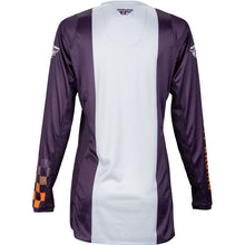 Fly Racing MX-24 Women's Lite Jersey - 2024 Collection - Deep Purple/White/Neon Coral - XL [MPN: 377-621X]_1309714