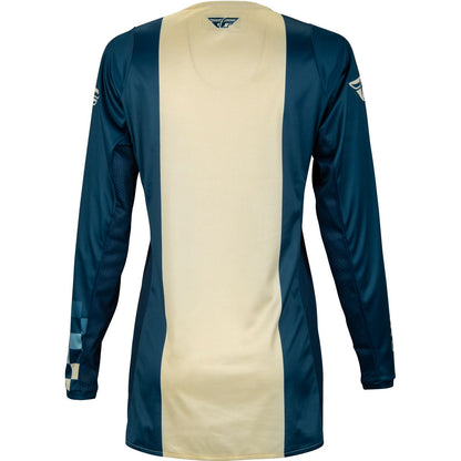 Fly Racing MX-24 Women's Lite Jersey - 2024 Collection - Navy/Ivory - Large [MPN: 377-622L]_1309693