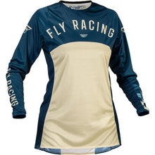 Fly Racing MX-24 Women's Lite Jersey - 2024 Collection - Navy/Ivory - Medium 377-622M_1309691