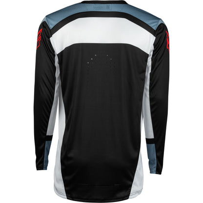 Fly Racing MX-24 Lite Jersey - 2024 Collection - Black/White/Denim Grey - Small [MPN: 377-720S]_1309904