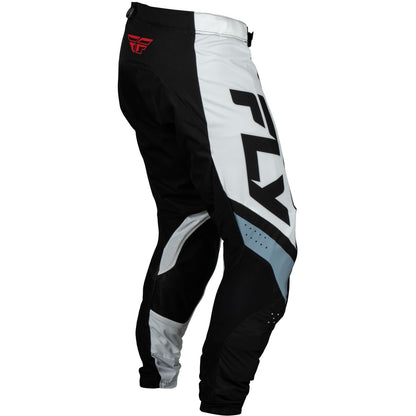 Fly Racing MX-24 Youth Lite Pants - 2024 Collection - Black/White/Denim Grey_1309961