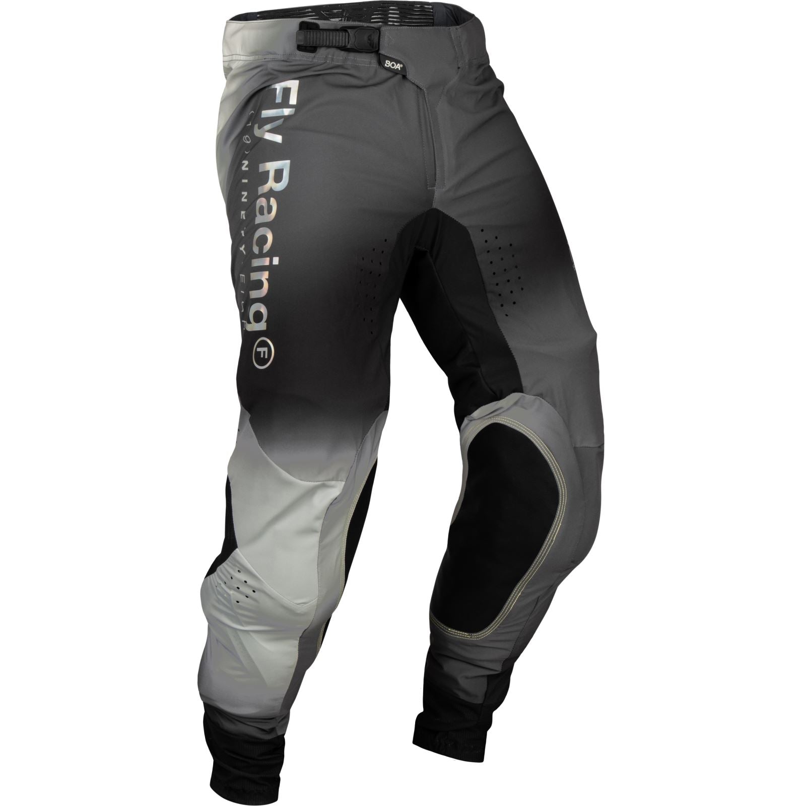 Fly Racing MX-24 Lite SE Legacy Pants - 2024 Collection - Light Grey/Black - US Size 28 [MPN: 377-73428]_1310025