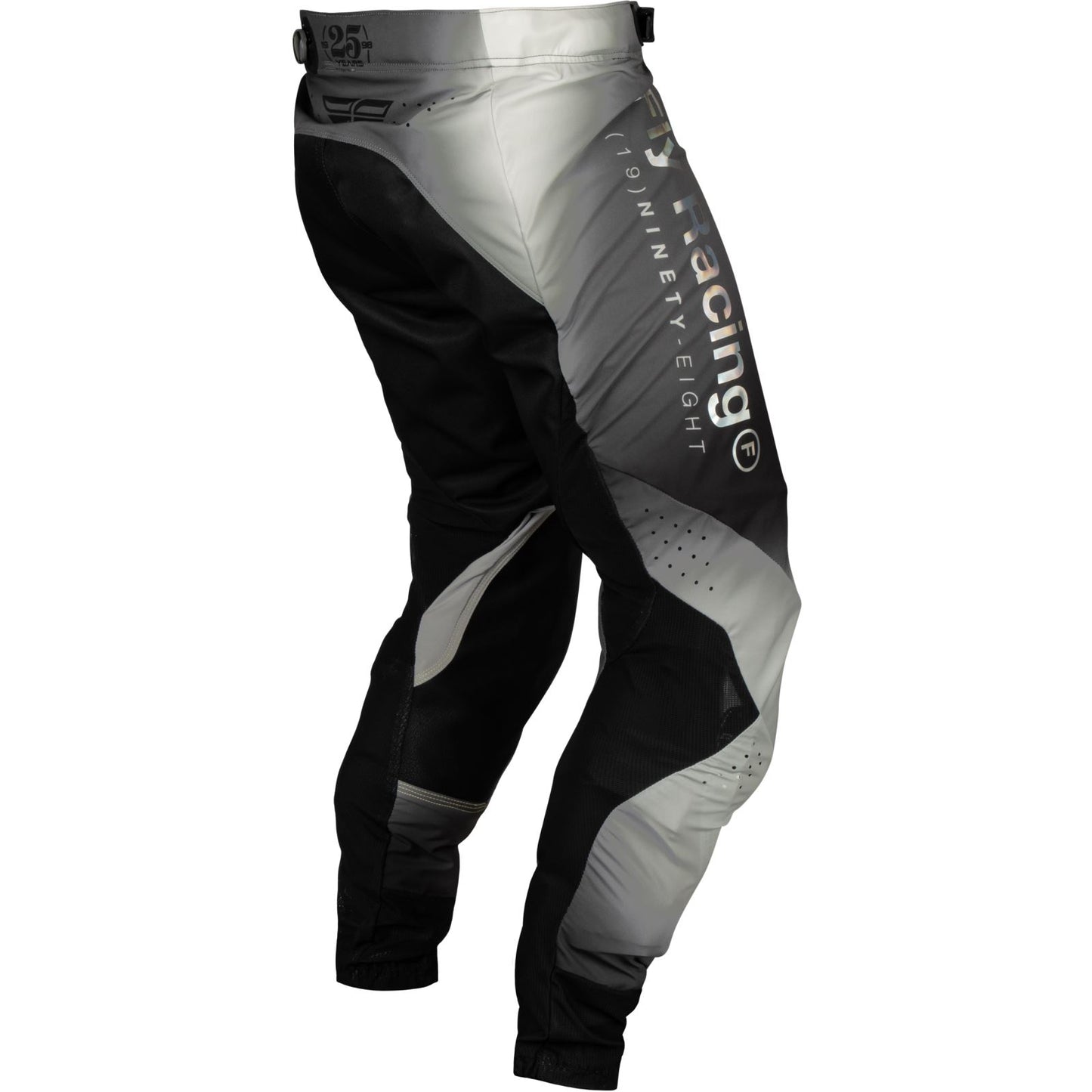 Fly Racing MX-24 Lite SE Legacy Pants - 2024 Collection - Light Grey/Black - US Size 28 [MPN: 377-73428]_1310027