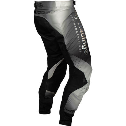 Fly Racing MX-24 Lite SE Legacy Pants - 2024 Collection - Light Grey/Black - US Size 28 [MPN: 377-73428]_1310027