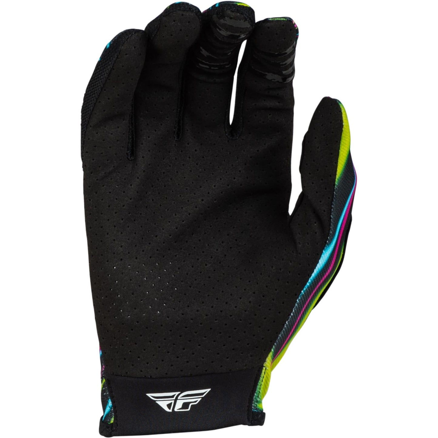 Fly Racing Youth MX-24 Lite Warped Gloves - 2024 Collection - Black/Pink/Electric Blue - Large [MPN: 377-743YL]_1310120