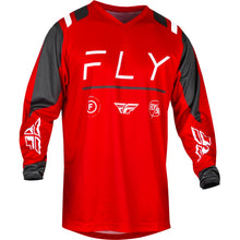 Fly Racing MX-24 F-16 Jersey - 2024 Collection - Red/Charcoal/White - Medium 377-923M_1310405