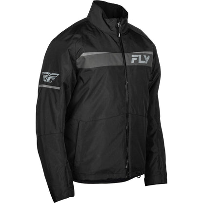 Fly Racing Aurora Jacket - Black/Grey -Small [MPN: 470-4125S]_1494866