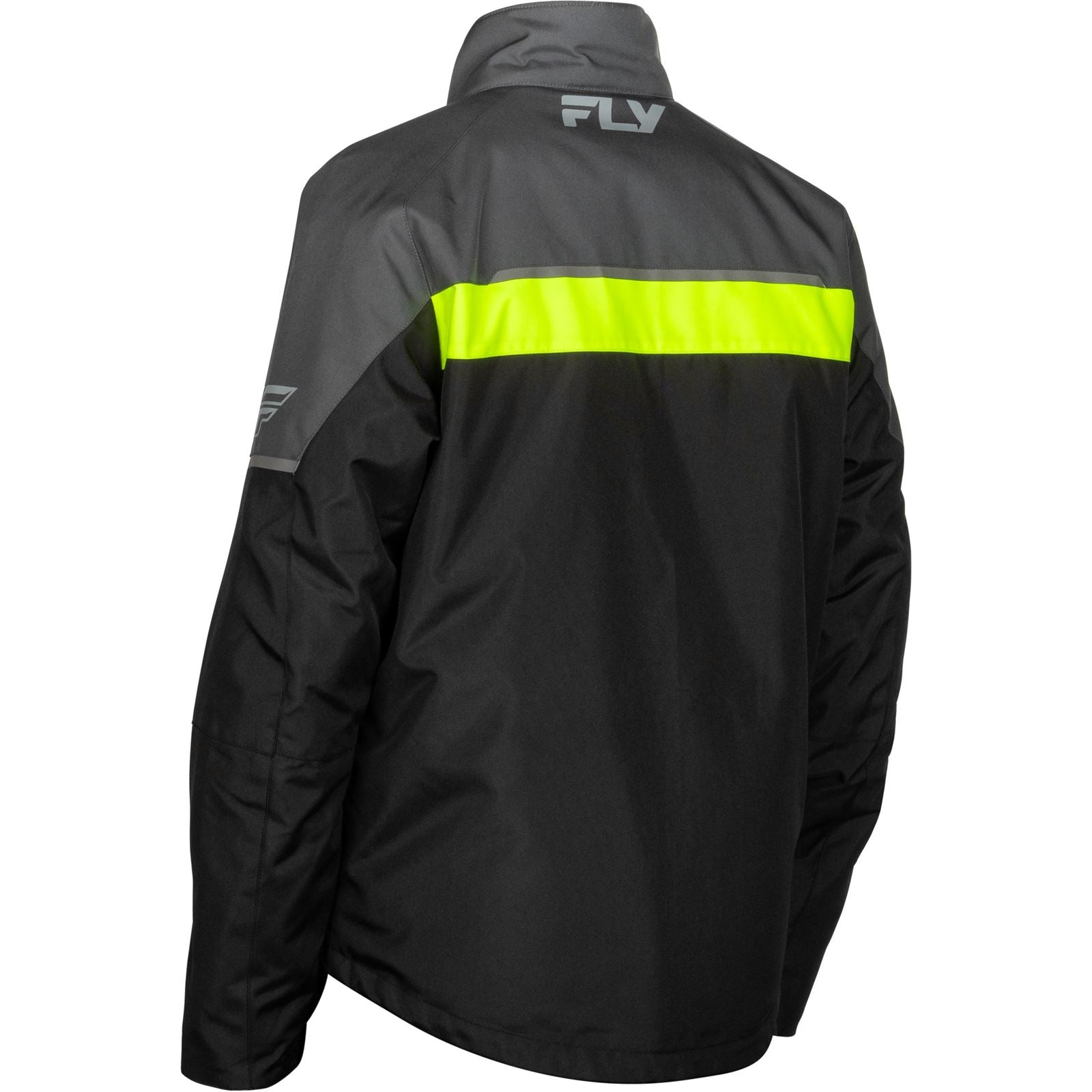 Fly Racing Aurora Jacket - Black/Grey/Hi-Vis_1494912