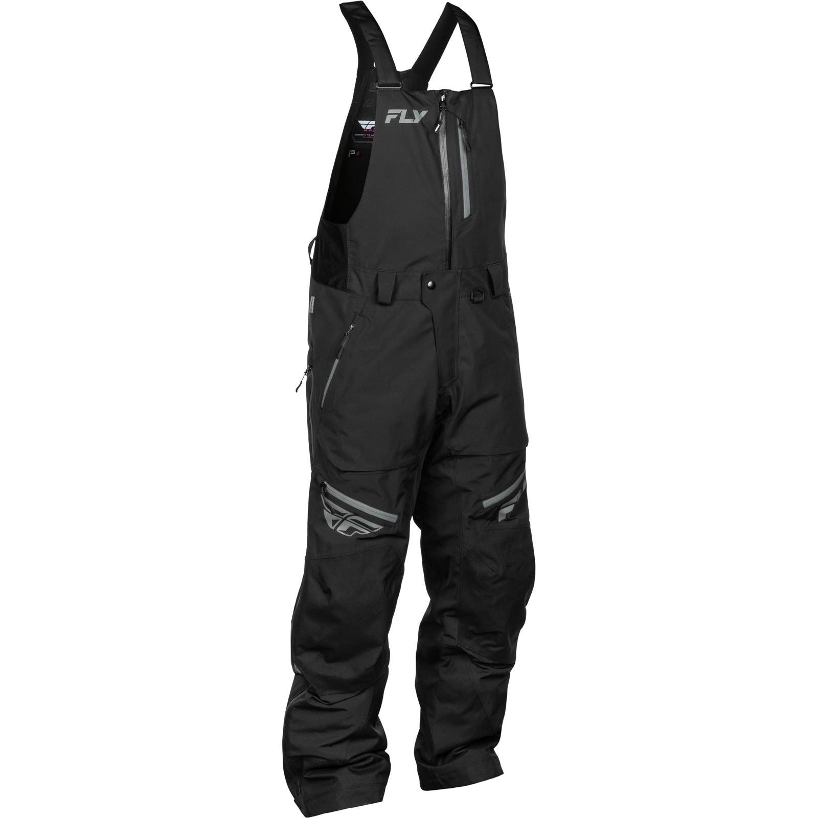 FLY Racing Incline Bib - Black/Grey_1494961