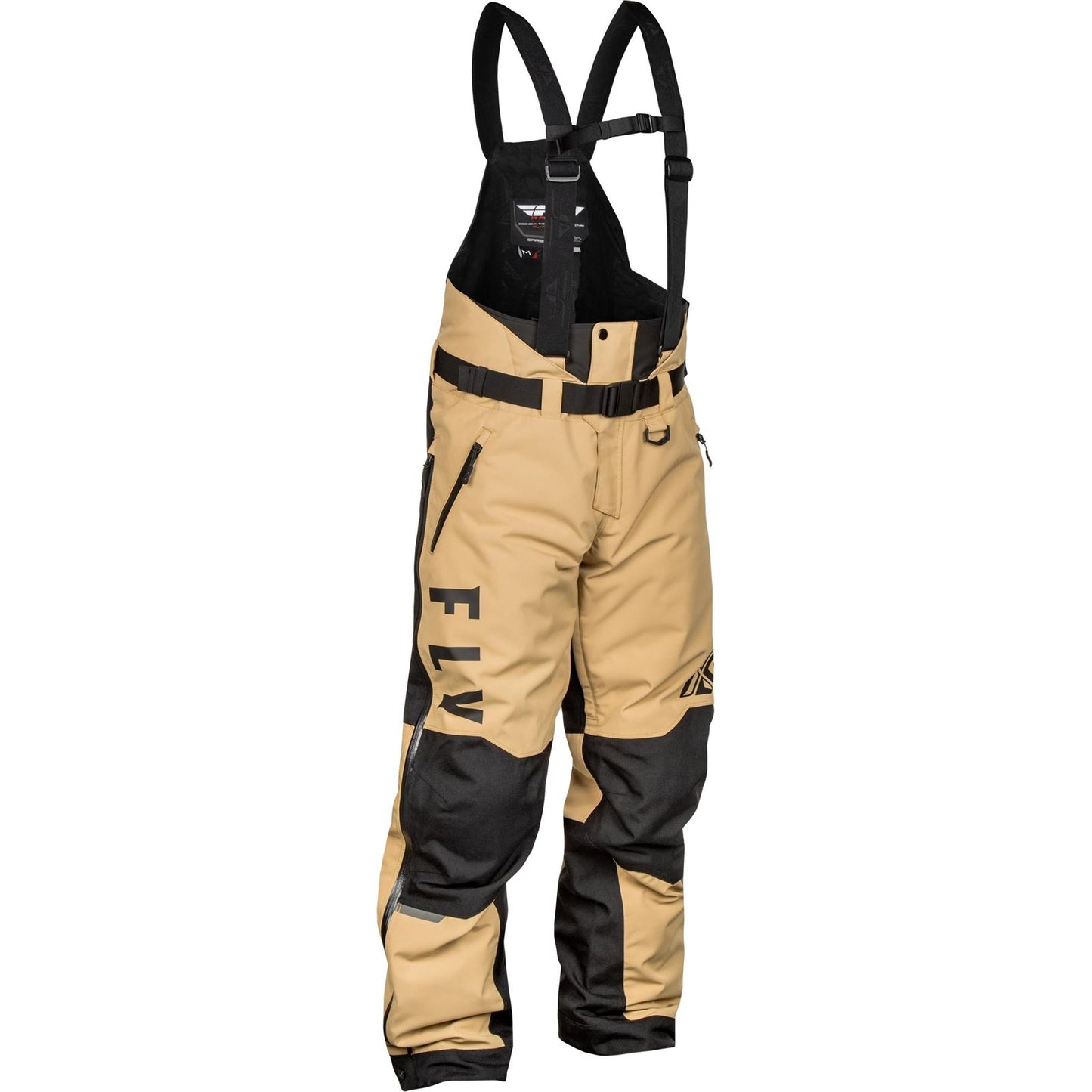 FLY Racing Carbon Bib - Black/Tan_1495285