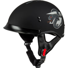 GMax HH-65 DRK1 Half Helmet with Peak_1313311