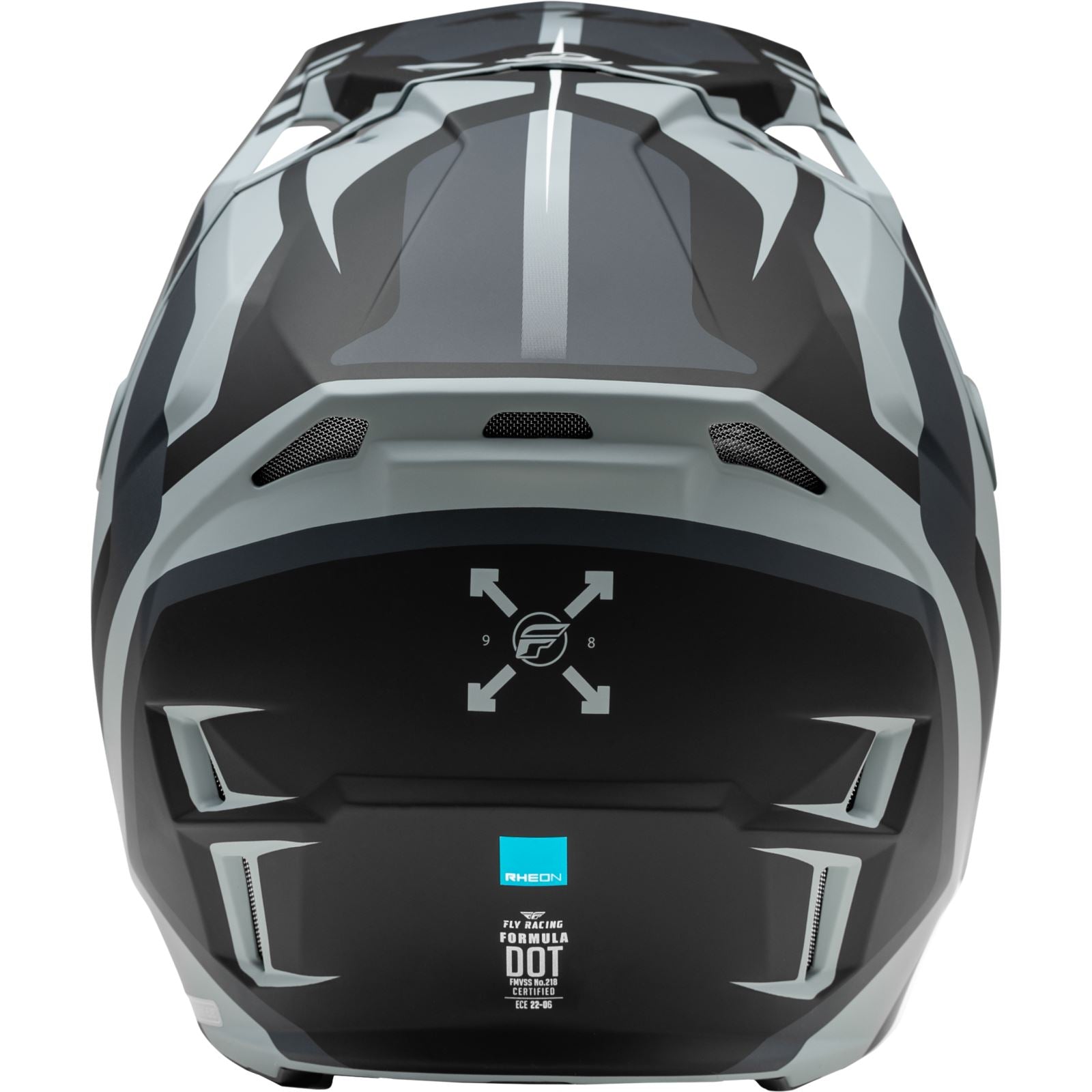 Fly Racing MX-24 Formula CP Krypton Helmet - 2024 Collection - Matte Grey/Black_1310638