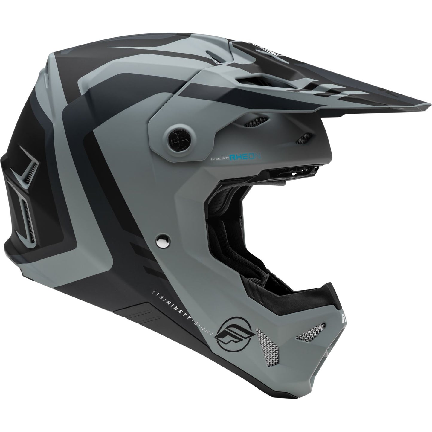 Fly Racing MX-24 Formula CP Krypton Helmet - 2024 Collection - Matte Grey/Black_1310640