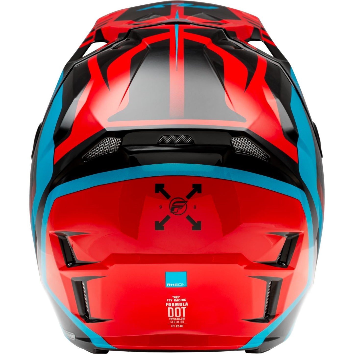 Fly Racing MX-24 Formula CP Krypton Helmet - 2024 Collection - Red/Black/Blue_1310690