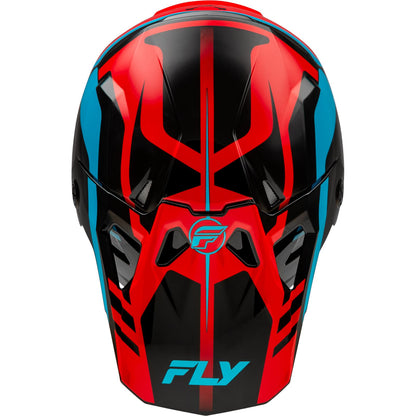 Fly Racing MX-24 Formula CP Krypton Helmet - 2024 Collection - Red/Black/Blue_1310619