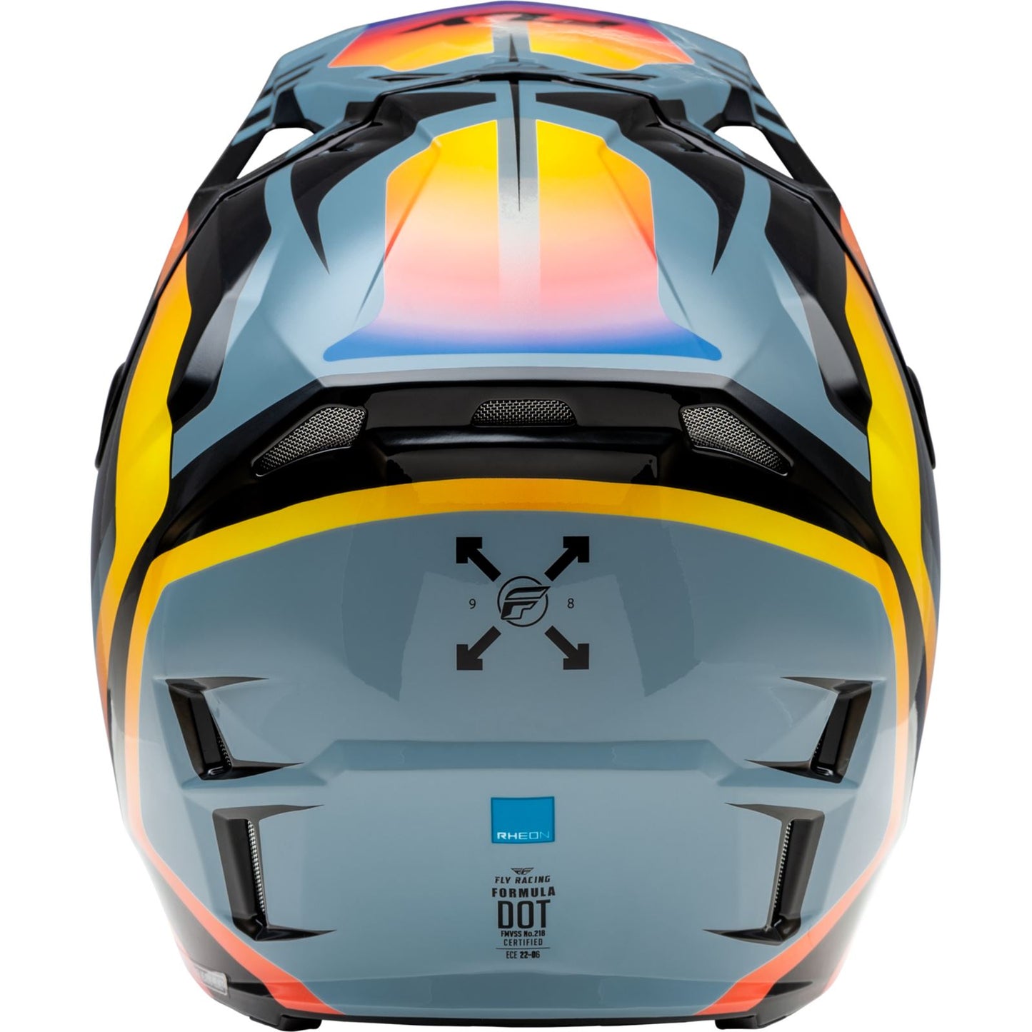 Fly Racing Youth MX-24 Formula CP Krypton Helmet - 2024 Collection - Grey/Black/Electric Fade - Large 73-0038YL_1310768