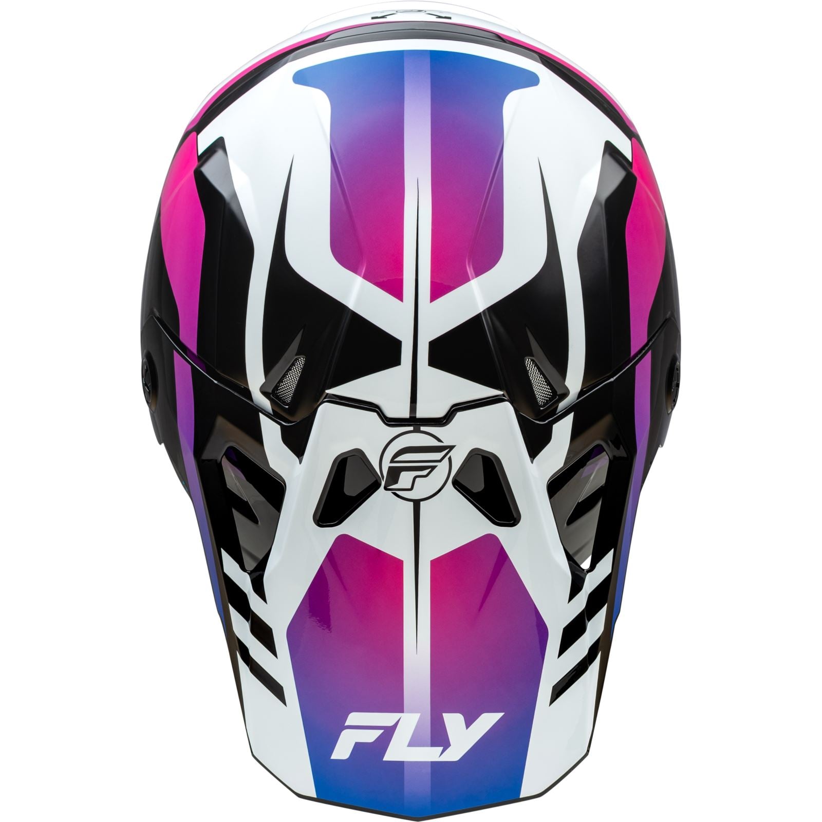 Fly Racing MX-24 Formula CP Krypton Helmet - 2024 Collection - White/Black/Purple_1310801
