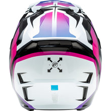 Fly Racing YTH FORMULA CP KRYPTON HELMET WHITE/BLACK/PURPLE YL [MPN: 73-0039YL]_1310770