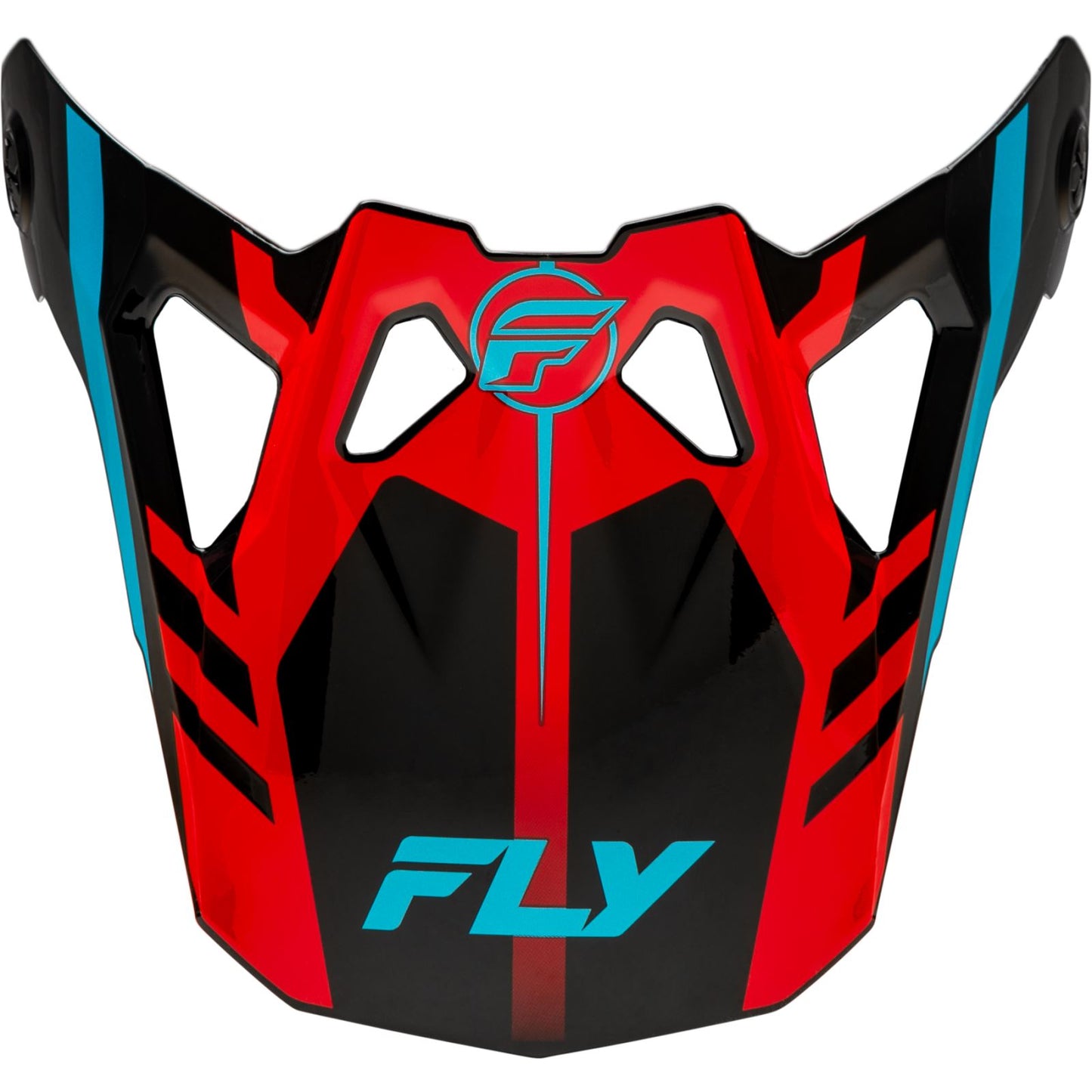 Fly Racing Formula CP Krypton Visor - Red/Black/Blue_1310779