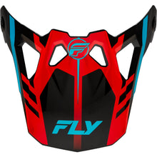 Fly Racing Formula CP Krypton Visor - Red/Black/Blue_1310779