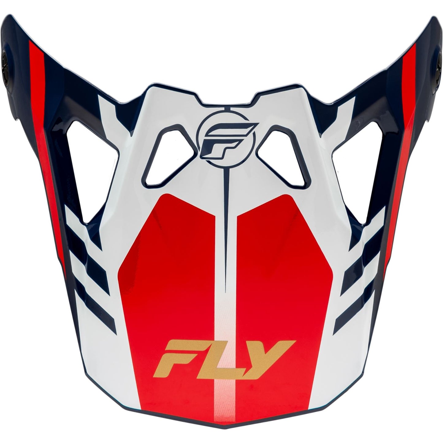 Fly Racing Formula CP Krypton Visor - Red/White/Navy_1310781