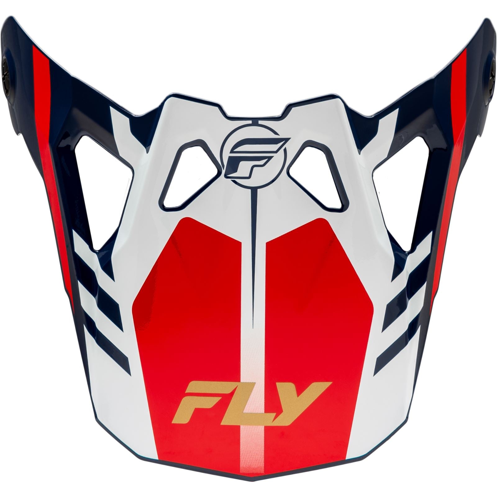 Fly Racing Formula CP Krypton Visor - Red/White/Navy_1310781