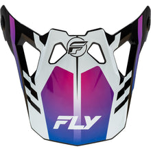 Fly Racing Formula CP Krypton Visor - White/Black/Purple_1310785
