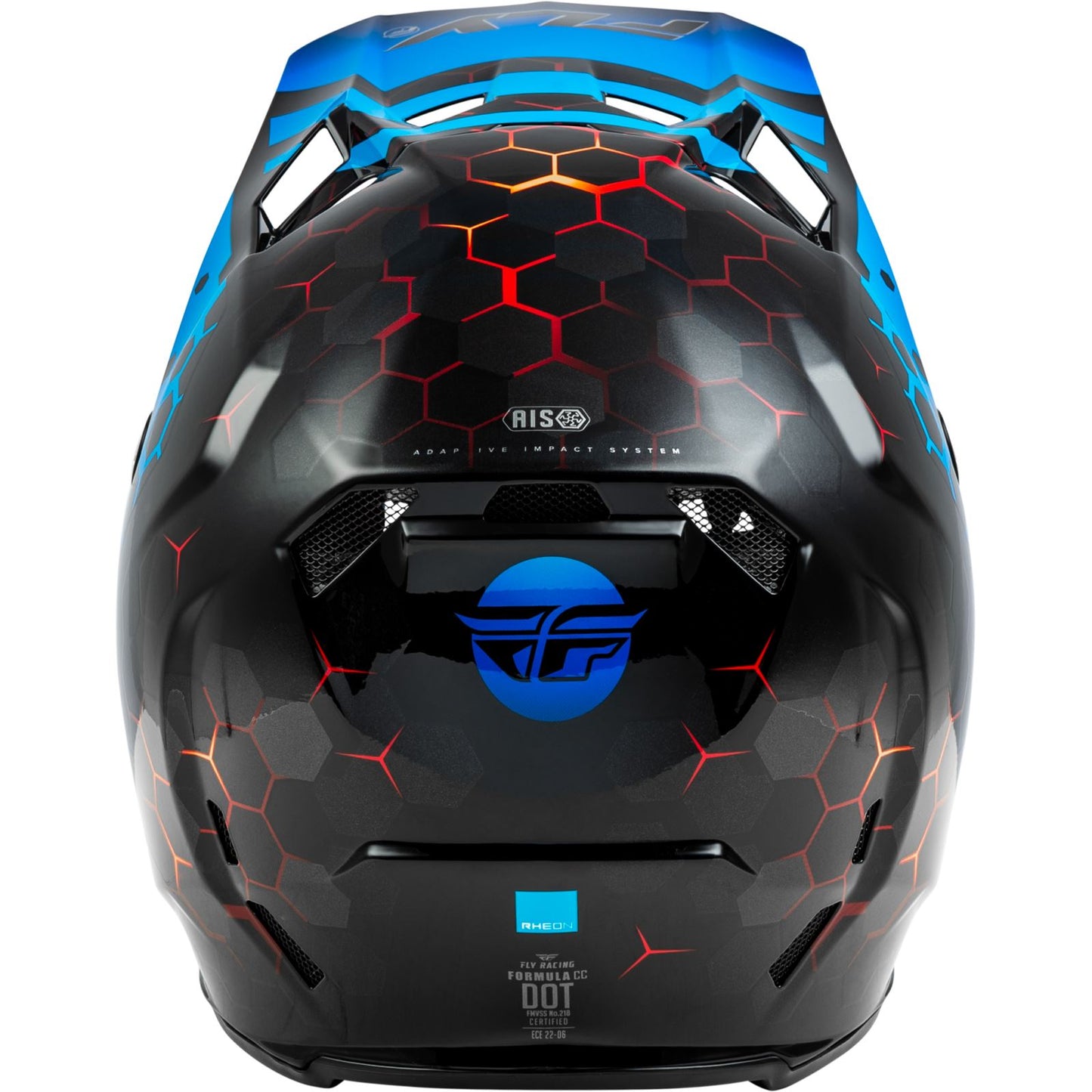Fly Racing MX-24 Formula CC Tektonic Helmet - 2024 Collection - Black/Blue/Red_1310988