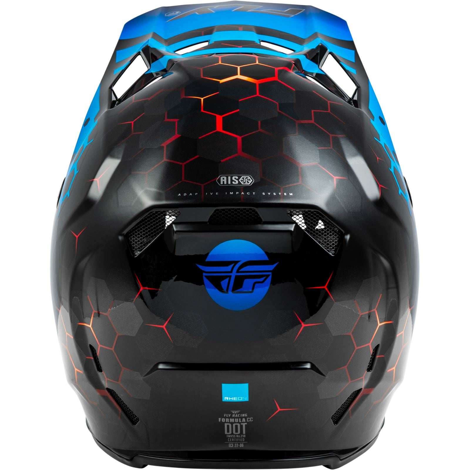 Fly Racing MX-24 Formula CC Tektonic Helmet - 2024 Collection - Black/Blue/Red_1310988