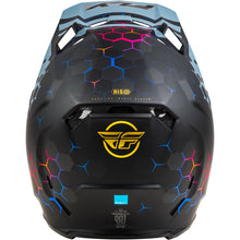 Fly Racing MX-24 Formula CC Tektonic Helmet - 2024 Collection - Matte Black/Slate/Blue _1311114