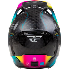 Fly Racing MX-24 Formula S Carbon Legacy Helmet - 2024 Collection - Black/Electric Blue/Fuschia _1311146