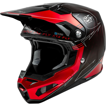 Fly Racing MX-24 Formula S Carbon Legacy Helmet - 2024 Collection - Red Carbon/Black_1311171